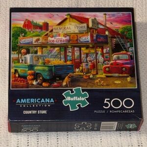Buffalo David Bitton Americana Country Store Puzzle - Vibrant Colors NEW Sealed